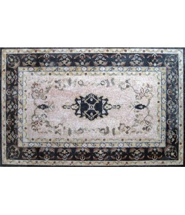 CR76 Elegant light pattern with dark border Mosaic