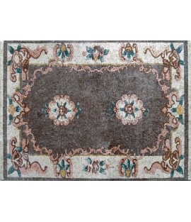 CR80 Floral  carpet Mosaic