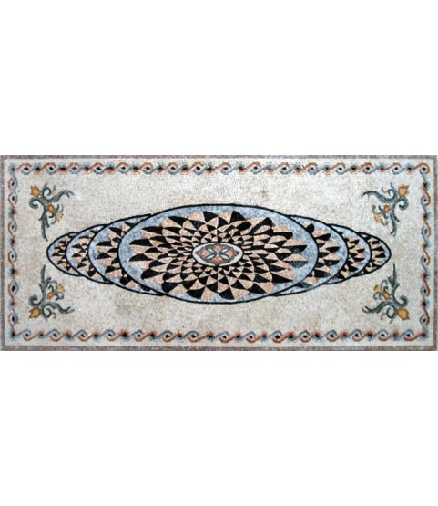 CR81 Optical illusion flowers Mosaic
