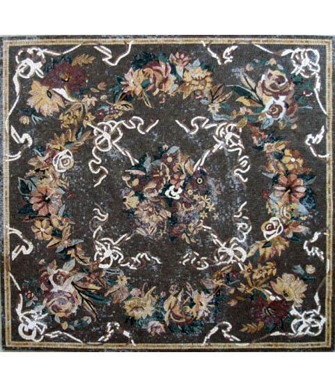 CR84 Floral art carpet Mosaic