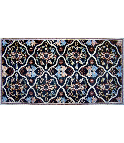 CR98 Colorful decorative floral Mosaic