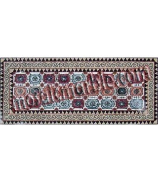 CR312 Oriental style floral carpet Mosaic