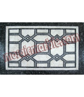 CR460 B&W geomteric shapes Mosaic