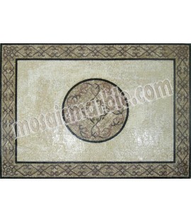 CR492 Simple grey stone carpet Mosaic