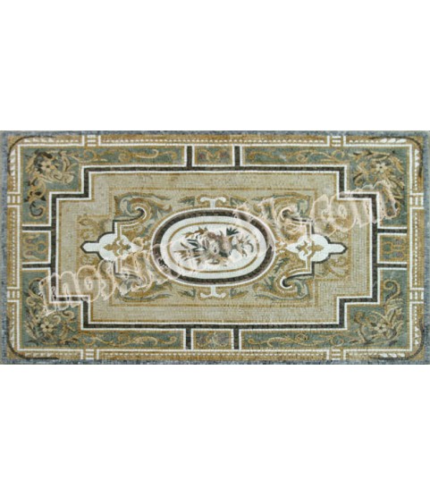 CR501 Artistic floral  Mosaic