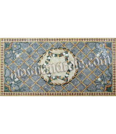 CR564 Roman floral  Mosaic