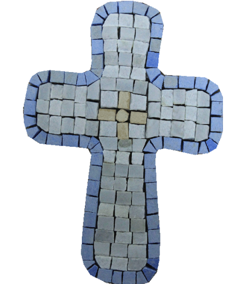 Mini Cross Accent Motif Mosaic