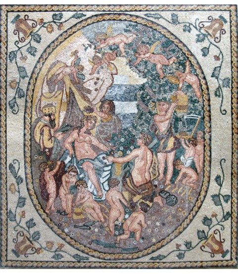 The Forest Wedding Mosaic