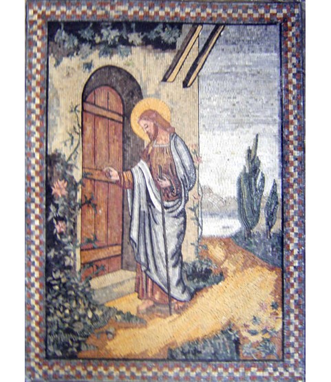 The Light of the World Jesus Wall Mosaic