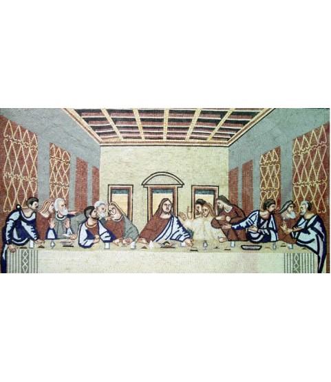 The Last Supper Christian Wall Mosaic
