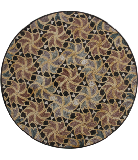 Kaleidoscope Pattern Mosaic Tile