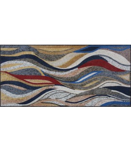 Natural Marble Tesserae Modernized Mosaic Art