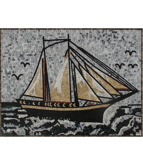 Sail Away Mosaic Vibes