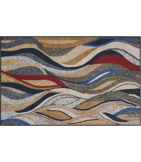 Waves Pool Mosaic Tile
