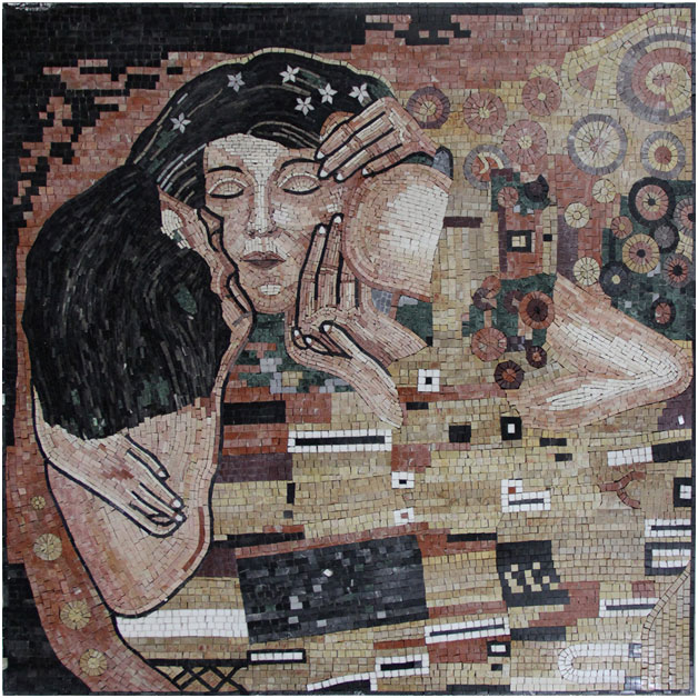 klimt-the-kiss-mosaic