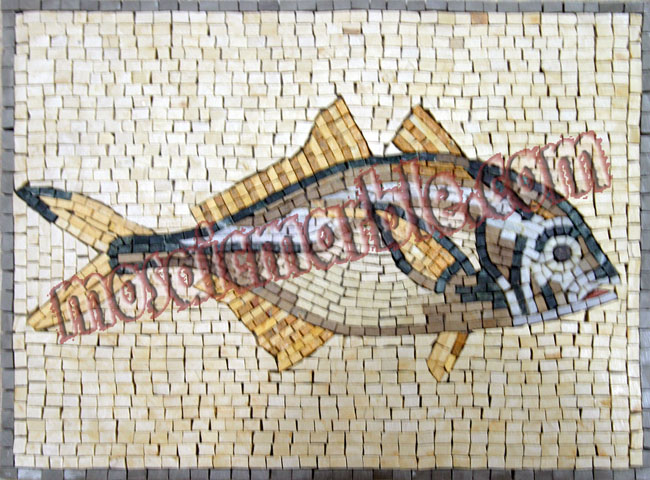 AN407 fish Mosaic
