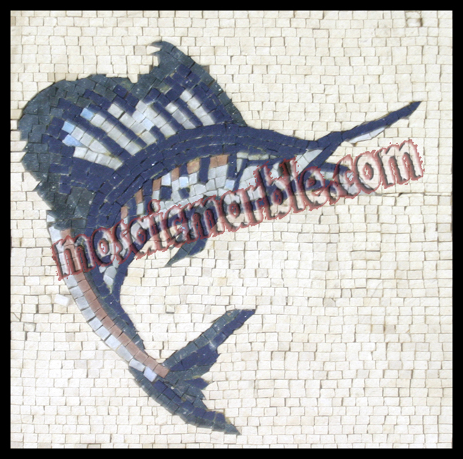 AN464 Swordfish Mosaic