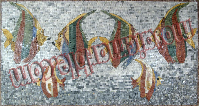 AN577 Fish group Mosaic