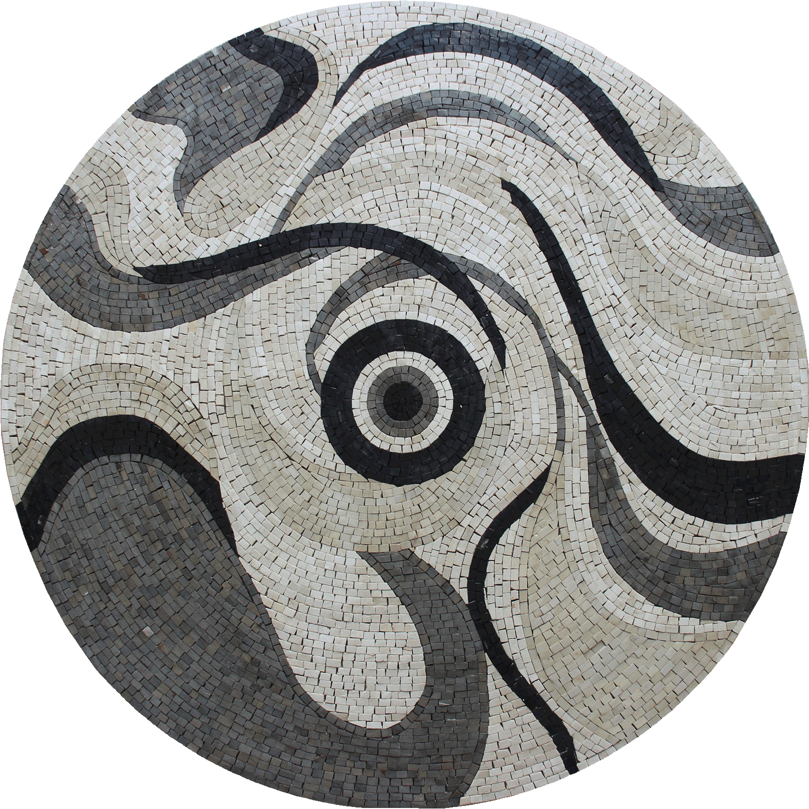 Modern Handmade Medallion Round Decor Marble Mosaic | Mosaic Marble