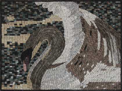 White Swan Mosaic