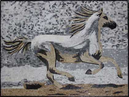 AN1148 Horse on the Shore Mosaic