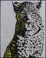 AN1229 Artistic Handmade Leopard Modern  Mosaic