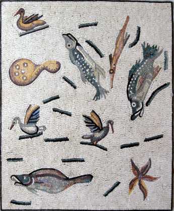 AN152 Mixed animal scene Mosaic