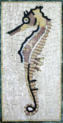 AN247 Faded sea horse Mosaic