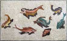 AN319 Ocean life Mosaic