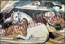 AN353 Horse design art Mosaic