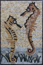 AN368 Seahorse Love Mosaic