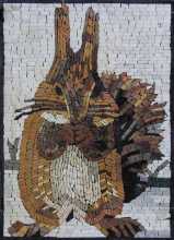 AN539 Brown Squirrel  Mosaic