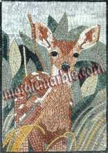 AN540 Beautiful gazelle Mosaic