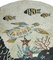 AN638 Mixed sea life Mosaic