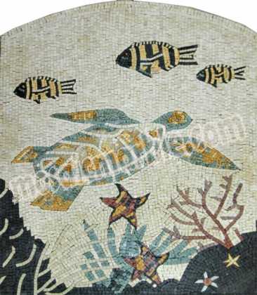 AN638 Mixed sea life Mosaic