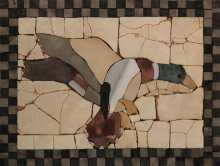 AN93 Duck cut tile art Mosaic