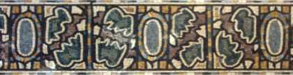 BD280 artistic decorative border Mosaic