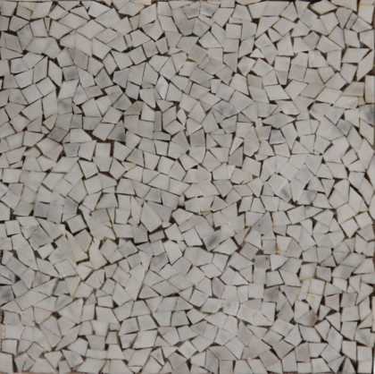 Crazy Cut Carrara Mosaic