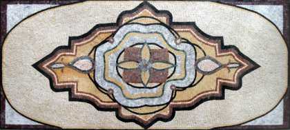 CR104 Artistic multi geometric designs Mosaic