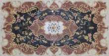CR1267 Carpet Handmade Floral Home Decor Mosaic
