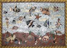 CR195 Diverse sea creatures Mosaic