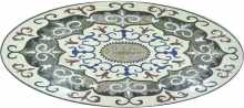 CR204 Oval Majestic Carpet Mosaic