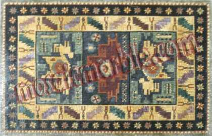 CR469 Rectangular patchwork pattern Mosaic