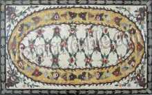CR562 Floral carpet Mosaic