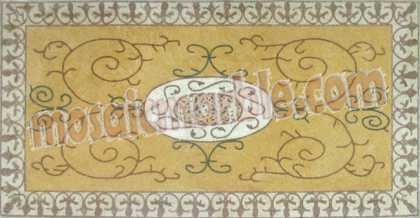 CR581 Rectangular stone art tile Mosaic