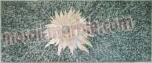 CR593 White neptunia on mix Mosaic