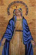 The Blessed Virgin Mary Religious Wall Art Mosaic
