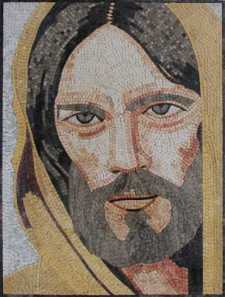 Portrait of Jesus of Nazareth Religious Wall  Mosaic