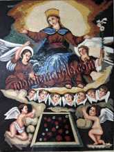 The Assumption of the Virgin Religious Mosaic