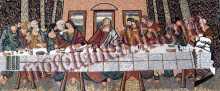 The Last Supper Religious Mosaic